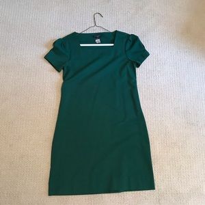 Banana Republic shift green dress